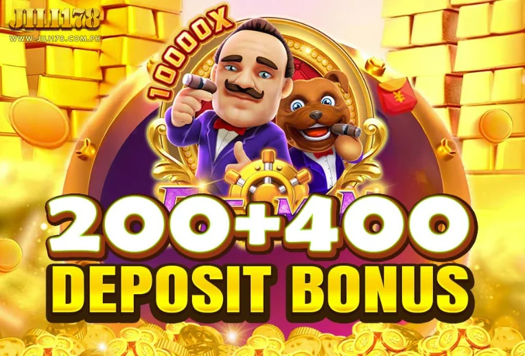 Deposit 200 get 400