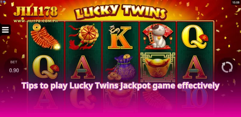 Tips to play Lucky Twins Jackpot game effectively